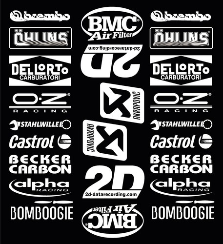 Bmw s1000rr sponsor kit - fe,