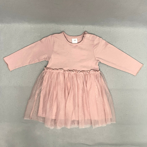 Vestito tulle rosa - tulle,