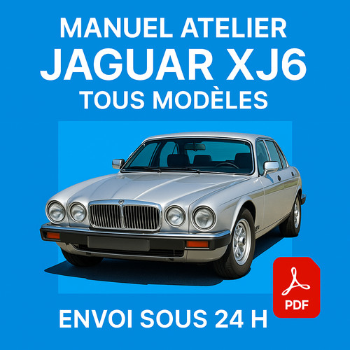 Manuel atelier jaguar - manuel, xj6