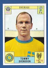 FIGURINA CALCIATORI PANINI MEXICO 70 - RECUPERO - SVENSSON - SVERIGE
