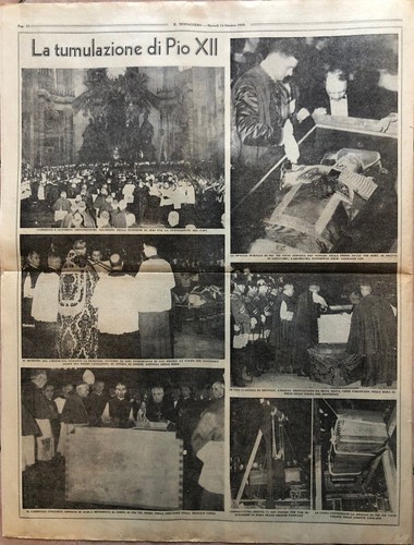 Tumulazione pio xii - pio,
