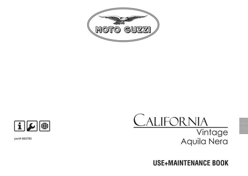 New moto guzzi california - moto,