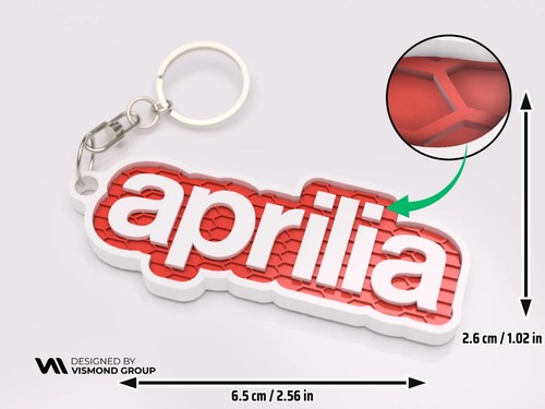 Keyring keychain aprilia - keychain,