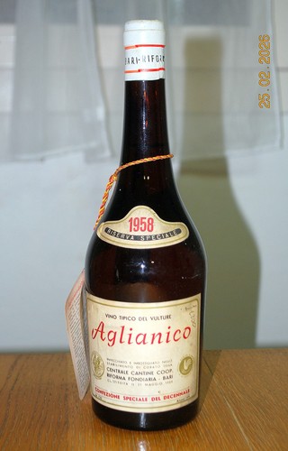 Aglianico del vulture 1958 - aglianico,
