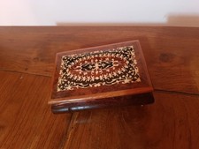 Carillon intarsiato in legno Sorrento vintage funzionante