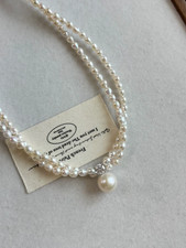 Collana perle acqua dolce - collana, di