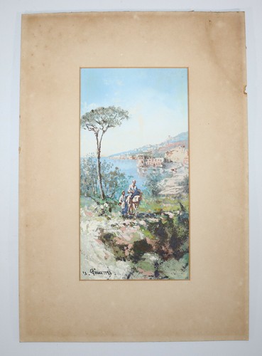 Dipinto guazzo acquerello - a,