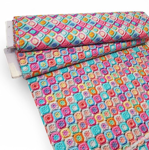 Tessuto cotone effetto maglia - tessuto,