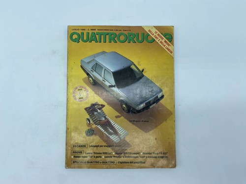 Rivista quattroruote annata - rivista,