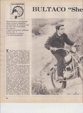 advertising  TEST MOTO BULTACO SHERPA "T"  250 1970  MOTOSPAGNOLE TRIAL EPOCA