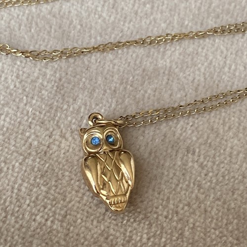 Collana con ciondolo gufo - , in