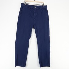 Zara Chino Pants Mens 32 Navy