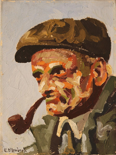 Enzo ambrosi olio su - d'ambrosi,