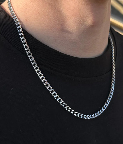 Collana uomo argento - collana, da