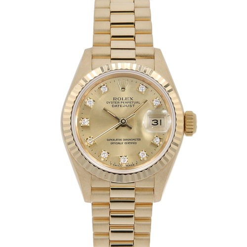 Rolex datejust 10p diamond - datejust,