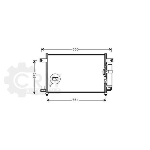 Condensatore climatizzatore - condensatore,
