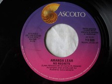 No Regrets / Cosa Dici Di Me