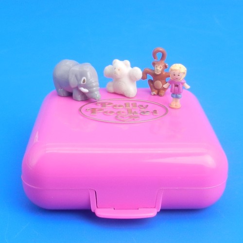 Vintage polly pocket wild - wild, zoo
