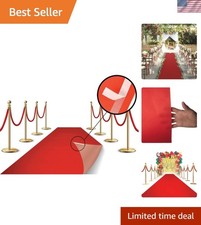 Runner tappeto rosso glam 3 x