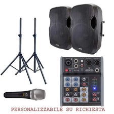 IMPIANTO AUDIO 826 PACK