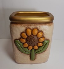 THUN Vaso con Girasole Raro Fuori Produzione cm 20