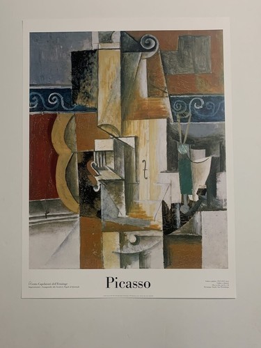 Picasso violin guitar - violin,