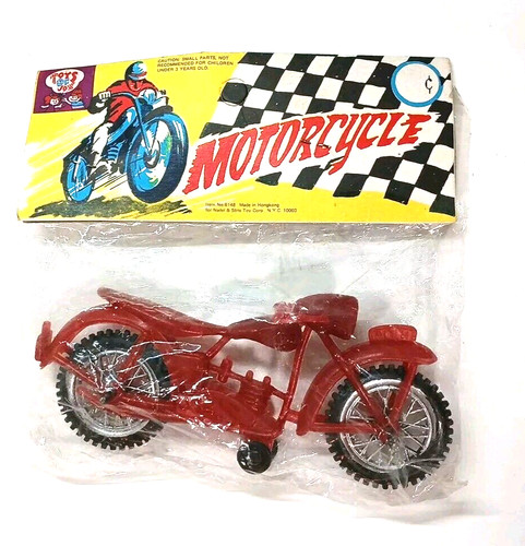 Motocicletta rossa giocattolo