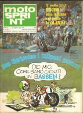 Motosprint anno 1977 n. 26 Giugno PROVA TEST HARLEY DAVIDSON 1000 CAFE RACER