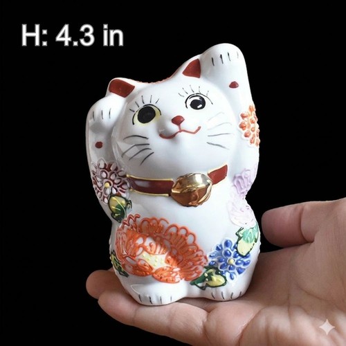 Kutani ware maneki - kutani,