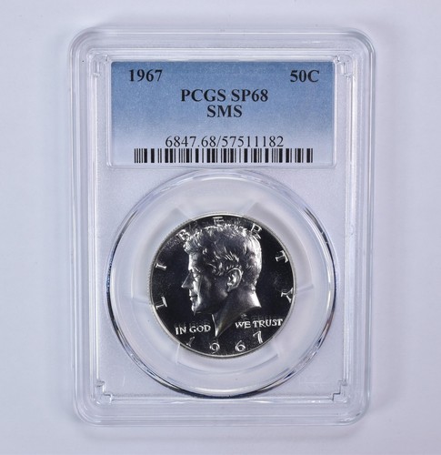 Mezzo dollaro kennedy 1967 - dollaro, sms