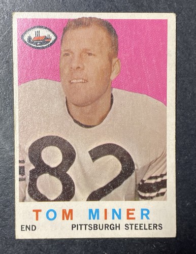 1959 topps football 52 - #, tom
