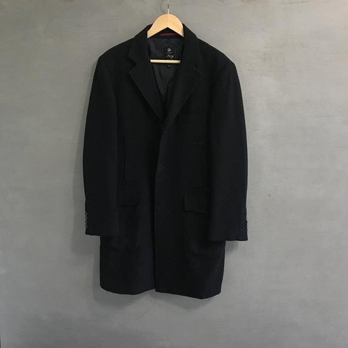 Cappotto uomo fay nero lana - cappotto,