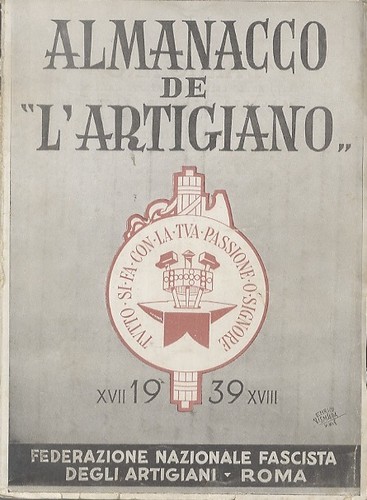Almanacco artigiano 1939 - almanacco,