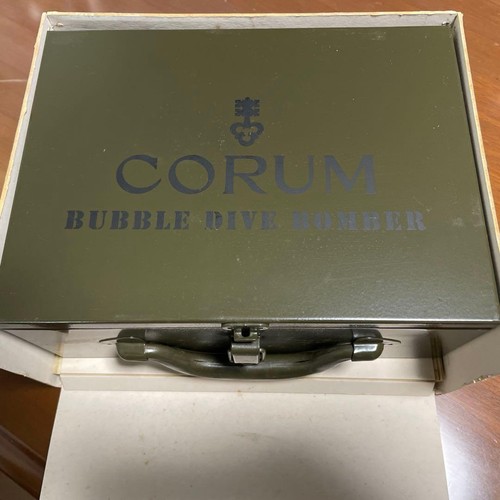 Scatola orologio bomber corum - bomber,