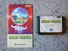 Mega lo Mania con manuale Sega Mega Drive MD raro gioco usato NTSC-J Japan JP