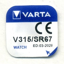 Batteria per orologio 315