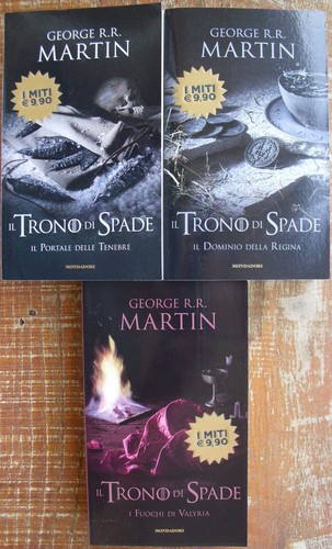 Lotto libri fantasy trono - lotto,