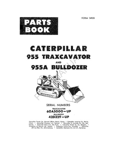 Caterpillar 955 traxcavator - caterpillar,