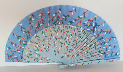Abanico pintado decorados - pintado, a