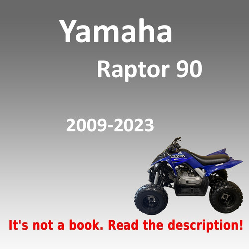 Yamaha raptor manuale - yamaha, 90