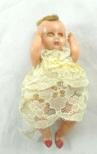  MINI bambola VINTAGE  ANNI 40 BAMBOLA D'EPOCA ANNI 50 BACHELITE CELLULOIDE 