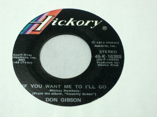 Don gibson you - gibson:,
