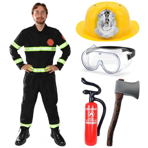 Costume pompiere adulto