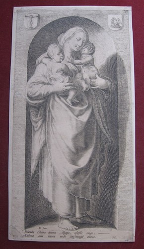 Jacob matham virtù caritas - virtù,