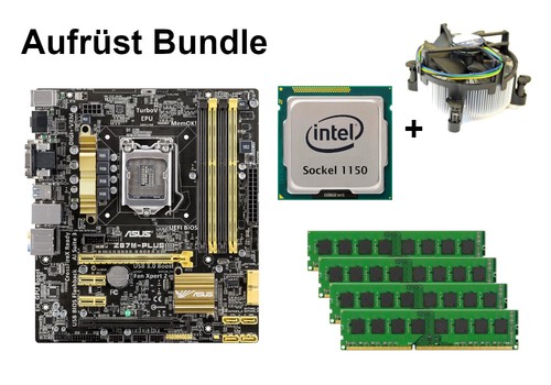 Bundle asus z87m plus - z87m-plus, +