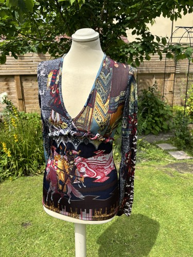 Raro top multicolore vintage