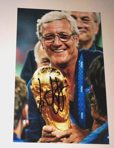 Autografo marcello lippi foto - lippi,