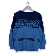 Maglione vintage blu chiaro - blu,