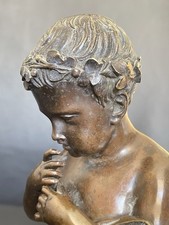 Antica scultura bronzo - in,