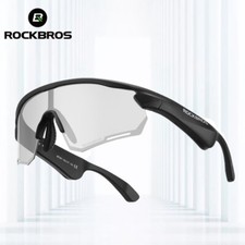ROCKBROS Occhiali da Sole Bluetooth Bici Altoparlante Stereo Fotocromatico Controllo Touch